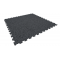 Sportvloer rubber kliktegel 7 mm darkgrey